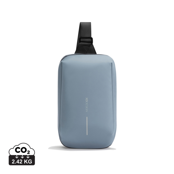Антикражный рюкзак Urban Sling, голубой (Изображение 4)