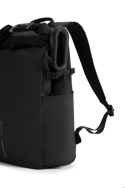 Антикражный рюкзак Urban Roll-top, черный (Изображение 17)