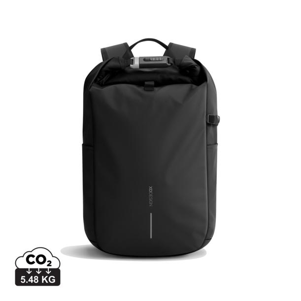Антикражный рюкзак Urban Roll-top, черный (Изображение 27)