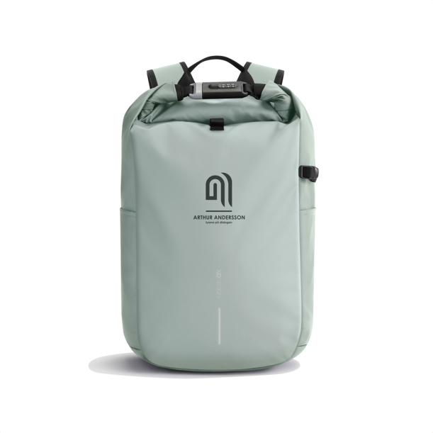 Антикражный рюкзак Urban Roll-top, зеленый (Изображение 2)