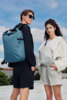 Антикражный рюкзак Urban Roll-top, голубой (Изображение 6)