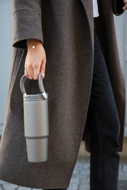 Термобутылка VINGA Eos Trek из переработанной нержавеющей стали RCS, 880 мл (Изображение 11)