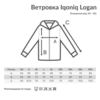 Ветровка Iqoniq Logan из переработанного полиэстера AWARE™, унисекс, 70 г/м² (Изображение 4)