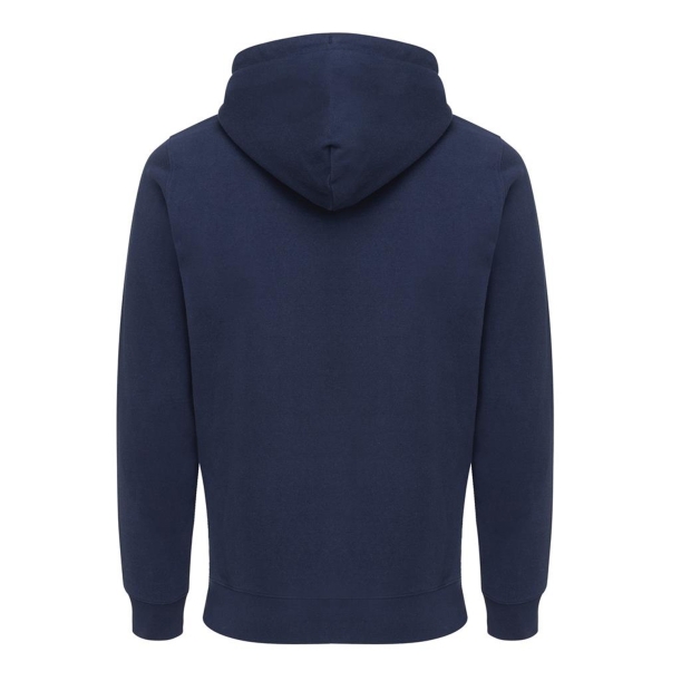 Худи на молнии Iqoniq Abisko из переработанного хлопка, унисекс, 340 г/м² (Изображение 2)