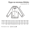 Худи на молнии Iqoniq Abisko из переработанного хлопка, унисекс, 340 г/м² (Изображение 3)