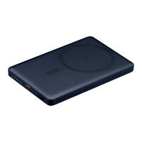 Внешний аккумулятор Atlantis PD 5000mAh с функцией беспроводной зарядки 15W, синий