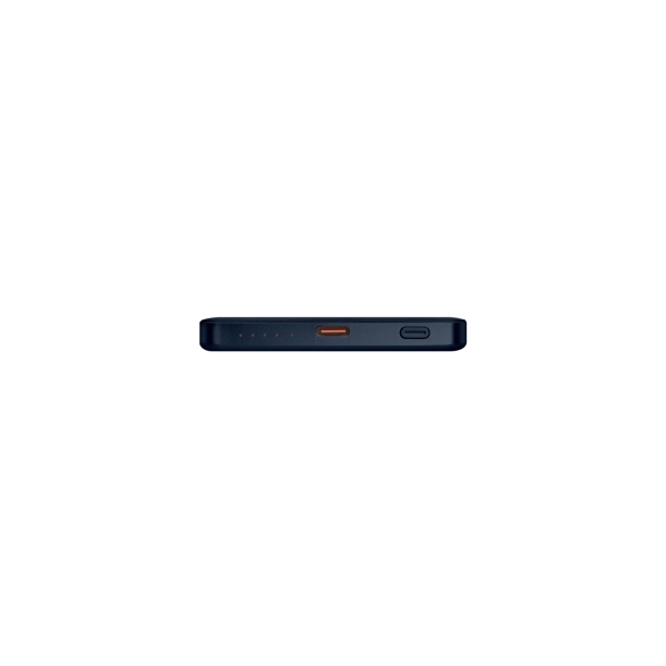 Внешний аккумулятор Atlantis PD 5000mAh с функцией беспроводной зарядки 15W, синий (Изображение 3)