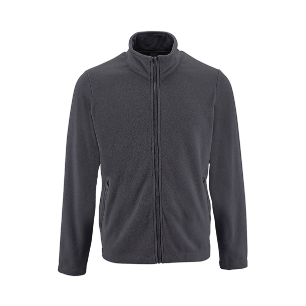 Толстовка на молнии мужская NORMAN MEN, темно-серый, L, 100% п/э, 220 г/м2 (Изображение 1)