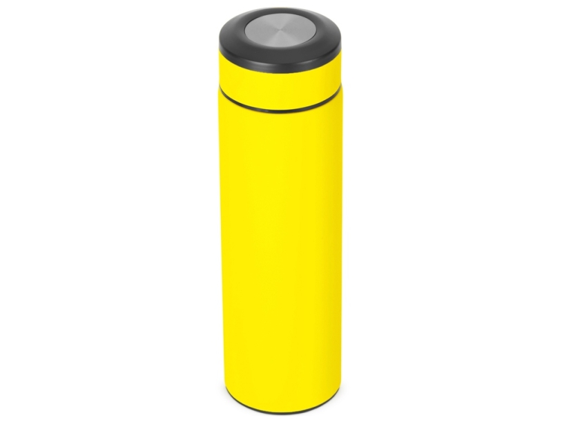 Вакуумный термос Vacuum Flask C1, soft touch, 420мл (желтый)  (Изображение 1)