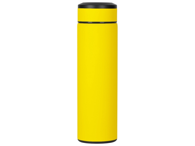 Вакуумный термос Vacuum Flask C1, soft touch, 420мл (желтый)  (Изображение 3)