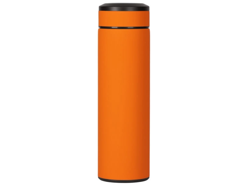 Вакуумный термос Vacuum Flask C1, soft touch, 420мл (оранжевый)  (Изображение 3)