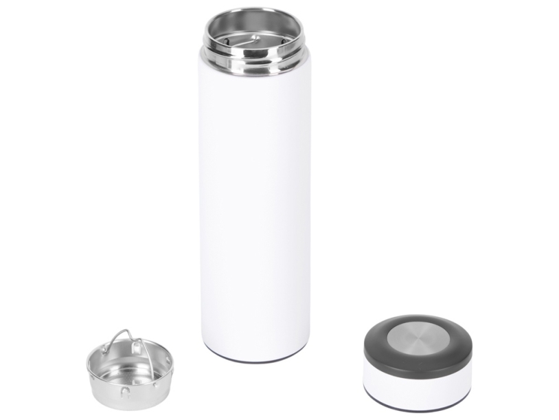 Вакуумный термос Vacuum Flask C1, soft touch, 420мл (белый)  (Изображение 2)