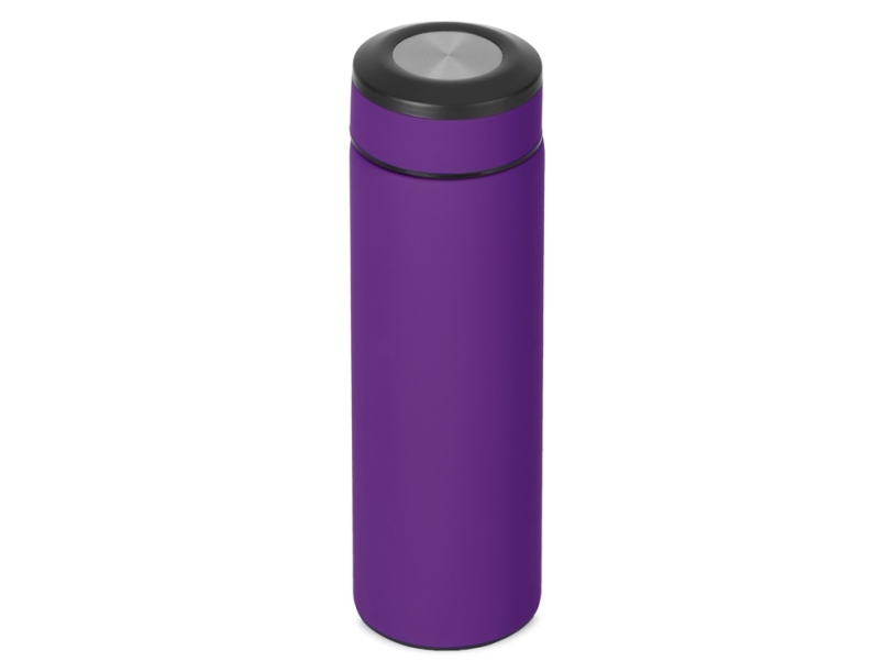 Вакуумный термос Vacuum Flask C1, soft touch, 420мл (фиолетовый)  (Изображение 1)