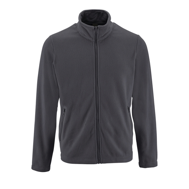 Толстовка на молнии "Norman Men", темно-серый_3XL, 100% п/э, 220 г/м2 (Изображение 1)