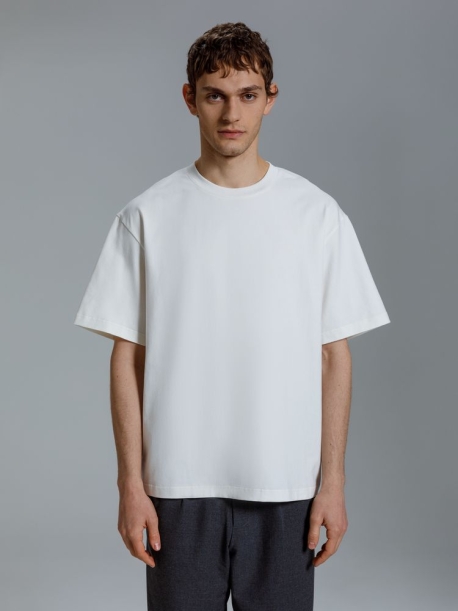 Футболка оверсайз Kangas, белая, XS/S (Изображение 4)