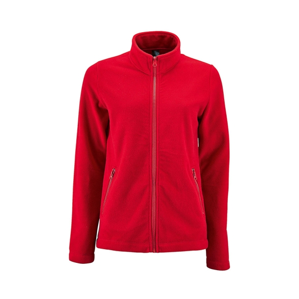 Толстовка на молнии "Norman Women", красный_M, 100% п/э, 220 г/м2 (Изображение 1)
