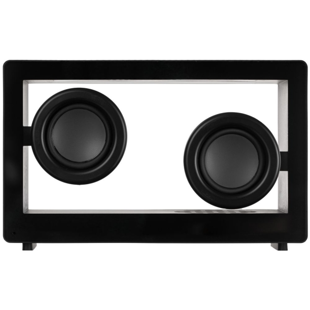Bluetooth-колонка со светомузыкой Sensofonic, черная (Изображение 3)