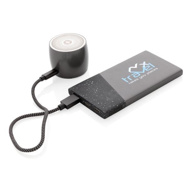 Карманный внешний аккумулятор Swiss Peak, 5000 mAh (Изображение 4)