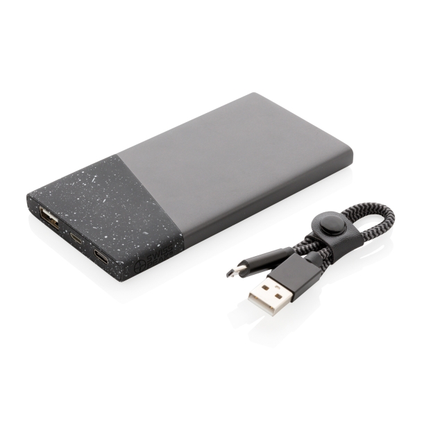 Карманный внешний аккумулятор Swiss Peak, 5000 mAh (Изображение 7)