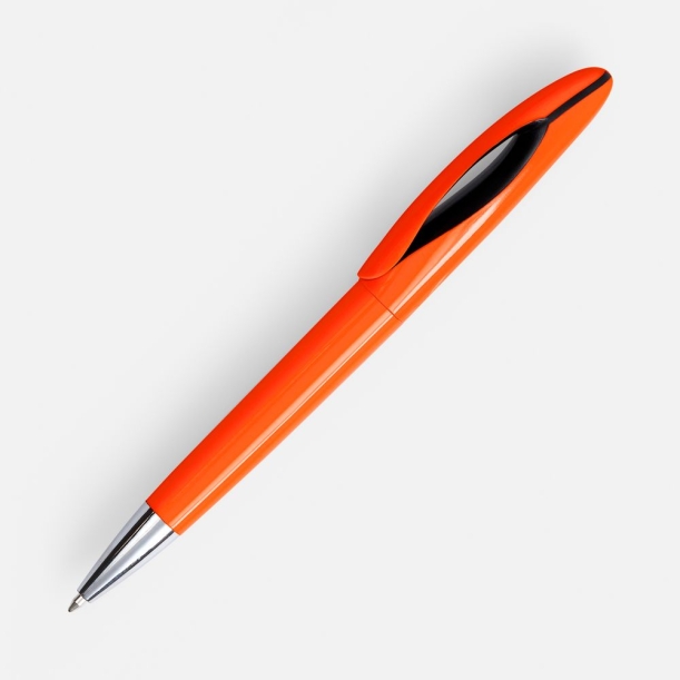 Ручка шариковая Nave Color, оранжевая (Изображение 1)