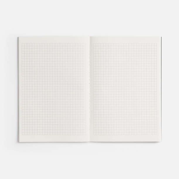 Блокнот Marco в клетку, черный (Изображение 4)