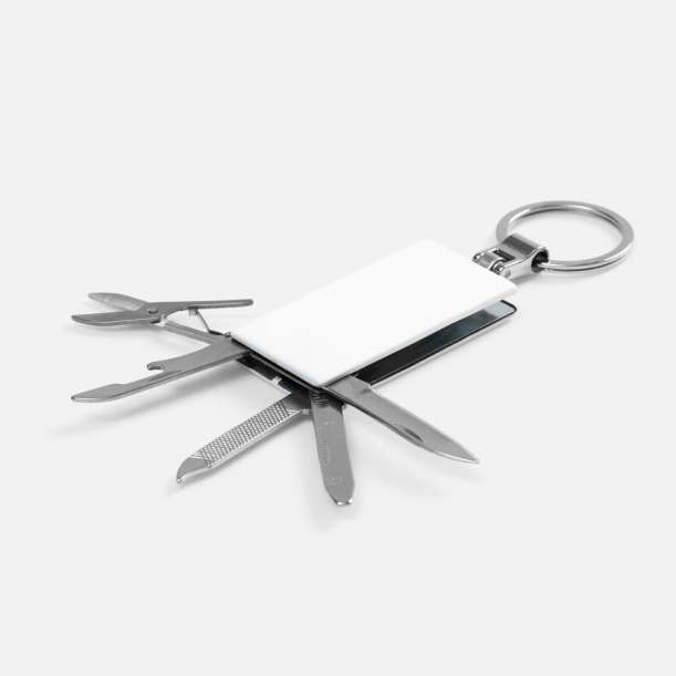 Брелок-мультитул Toolful, белый (Изображение 1)