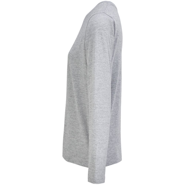 Футболка с длинным рукавом женская Monarch Women, серый меланж, размер XS (Изображение 3)