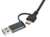 USB-концентратор Command, серый (Изображение 5)