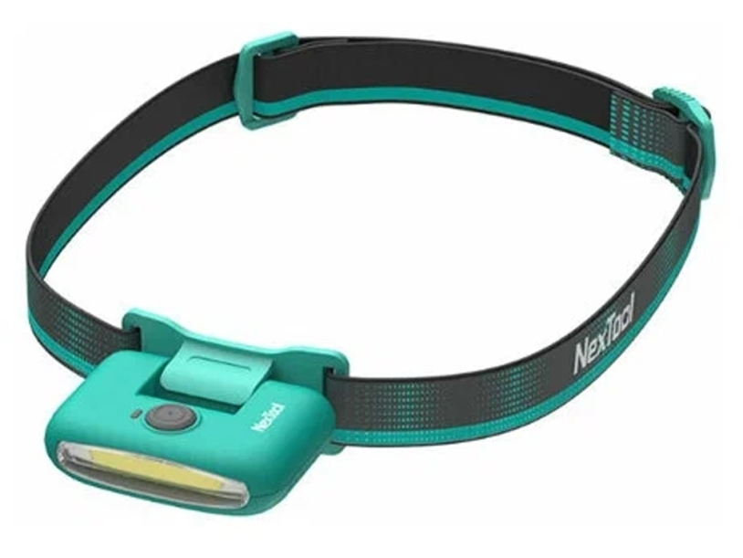 Фонарь налобный Nextool Multi Functional HeadLamp,80лм, 42гр, аккумулятор, синий (NE20005) (Изображение 1)