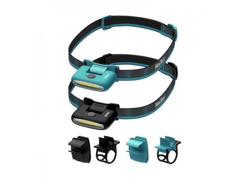 Фонарь налобный Nextool Multi Functional HeadLamp,80лм, 42гр, аккумулятор, синий (NE20005) (Изображение 2)