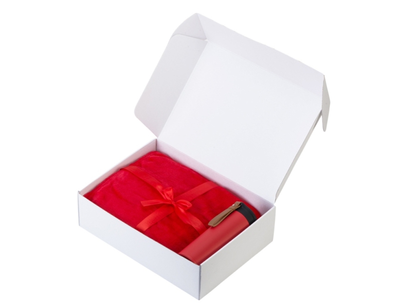 Подарочный набор Cozy hygge 2.0 (красный)  (Изображение 2)