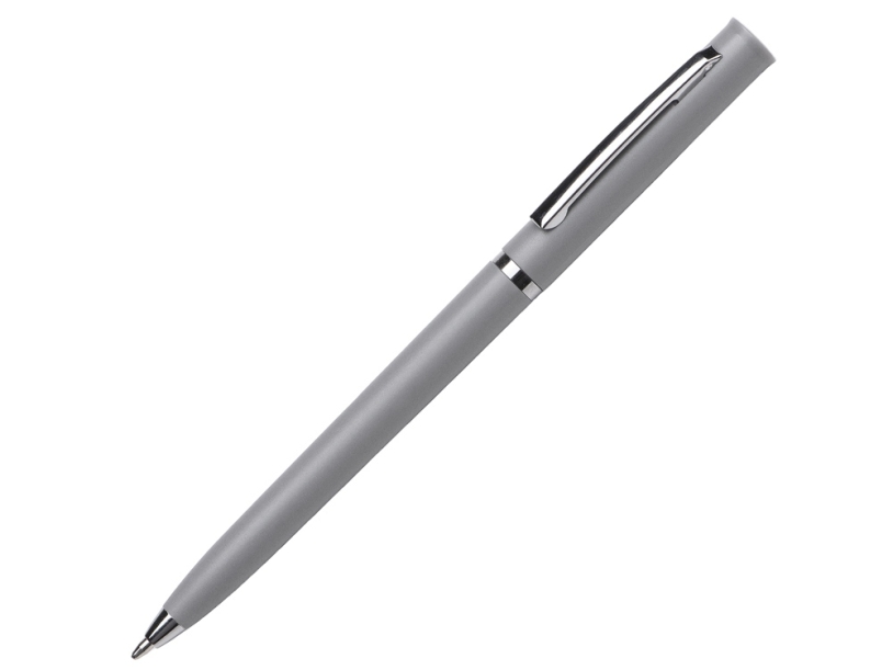 Ручка пластиковая шариковая Navi Simple (серый)  (Изображение 1)