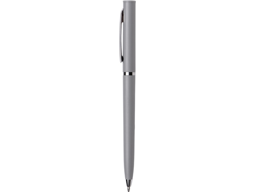 Ручка пластиковая шариковая Navi Simple (серый)  (Изображение 3)