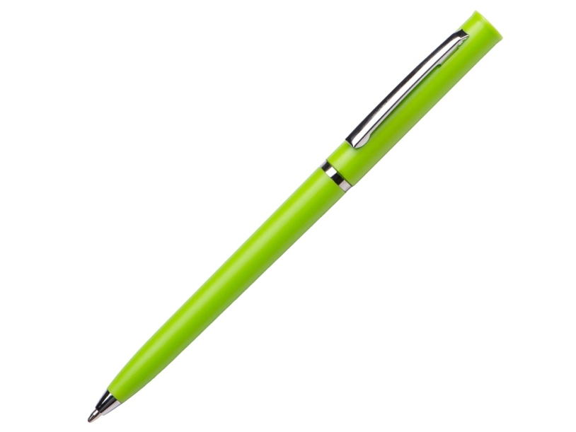 Ручка пластиковая шариковая Navi Simple (зеленое яблоко)  (Изображение 1)