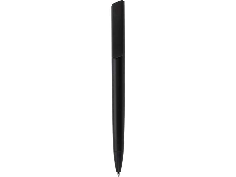Ручка пластиковая шариковая Taper Solid (черный)  (Изображение 2)