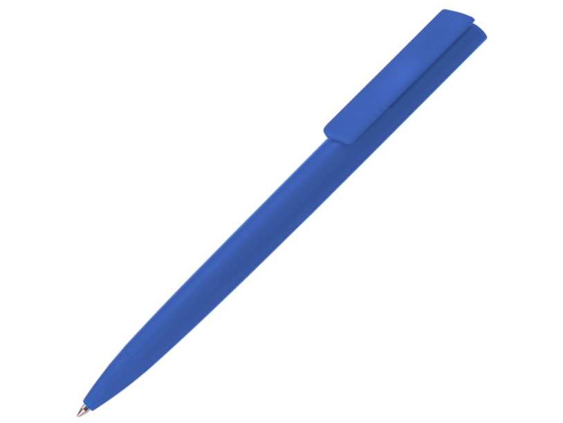 Ручка пластиковая шариковая Taper Solid (синий)  (Изображение 1)
