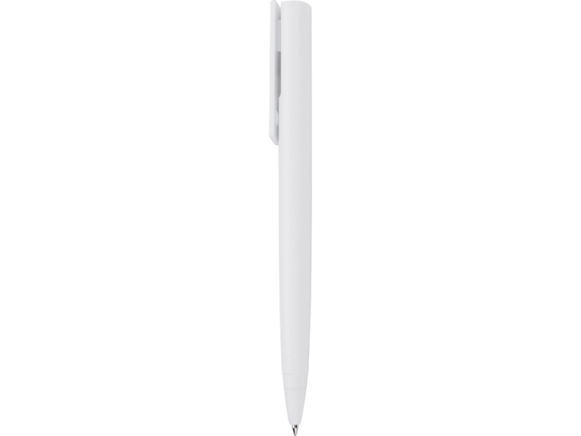 Ручка пластиковая шариковая Taper Solid (белый)  (Изображение 3)
