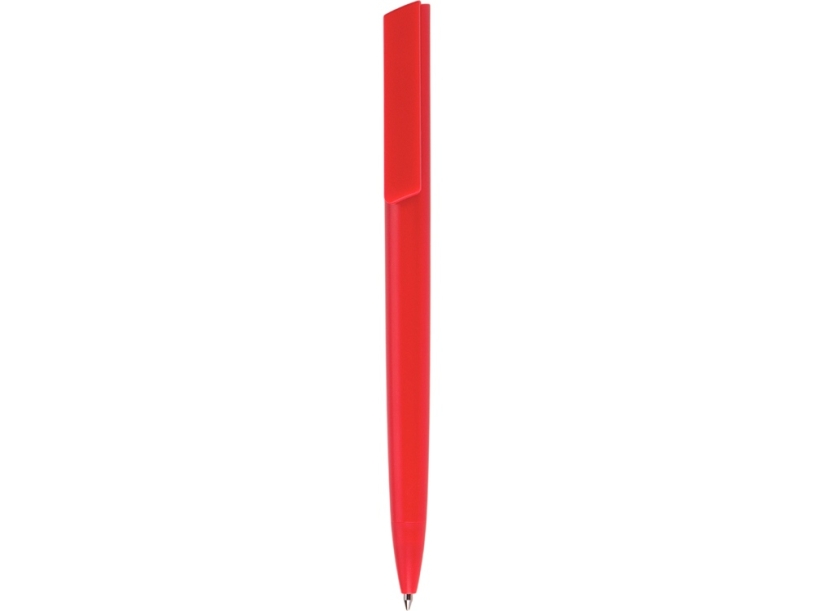 Ручка пластиковая шариковая Taper Solid (красный)  (Изображение 2)