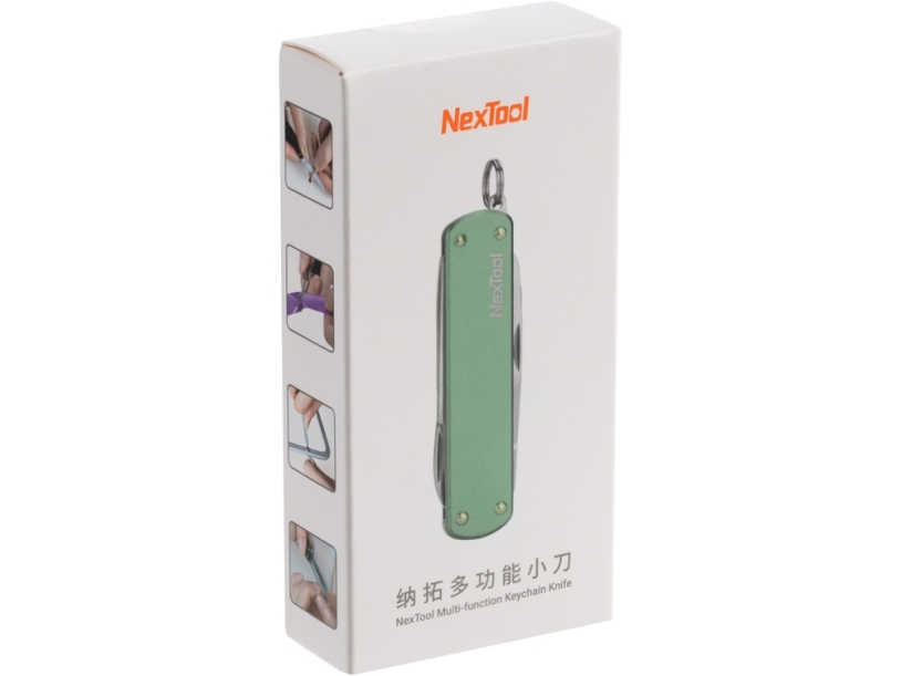 Нож-брелок Nextool Mini (зеленый)  (Изображение 4)