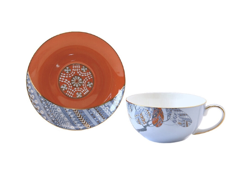 Набор чашка и блюдце Valerie Concept TEA SET TRO (Изображение 3)