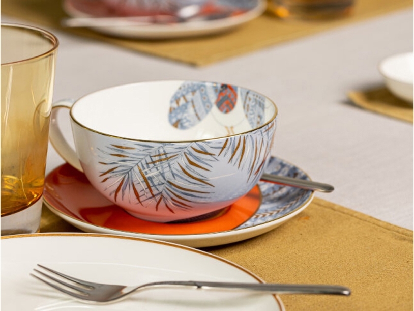 Набор чашка и блюдце Valerie Concept TEA SET TRO (Изображение 9)
