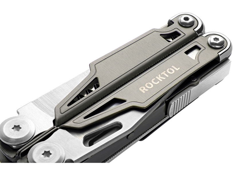 Мультитул Rocktol 19 в 1 с титановыми ручками, нейлоновый чехол, подарочная коробка (Изображение 3)
