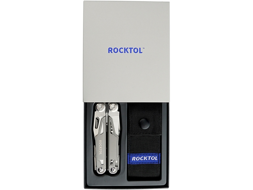 Мультитул Rocktol 19 в 1 с титановыми ручками, нейлоновый чехол, подарочная коробка (Изображение 11)