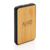 Бамбуковый карманный внешний аккумулятор Fashion, 5000 mAh (Изображение 4)