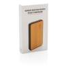Бамбуковый карманный внешний аккумулятор Fashion, 5000 mAh (Изображение 12)