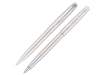 Набор Pierre Cardin PEN&amp;PEN: ручка шариковая + роллер. Цвет - серебристый. Упаковка Е. (Изображение 1)