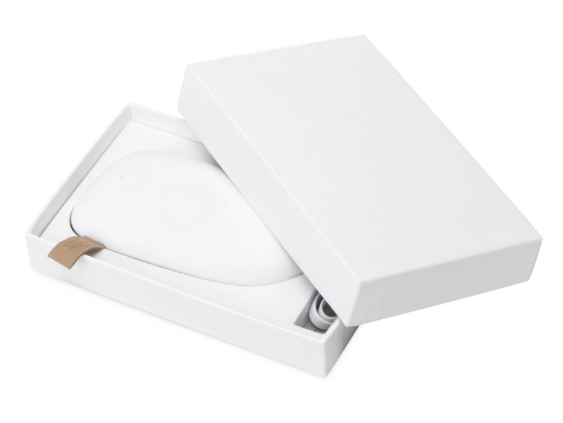 Внешний аккумулятор в форме камня Stone, 5200 mAh, белый (Р) (Изображение 8)