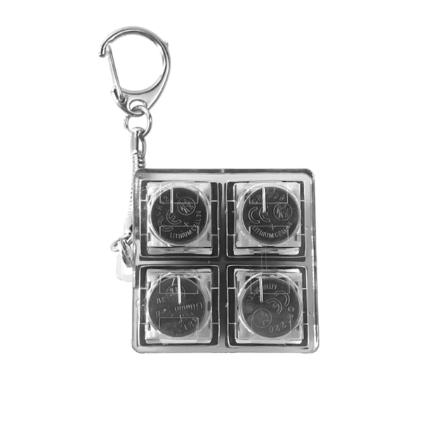 Брелок Press Anti Stress с LED подсветкой, черный (Изображение 3)
