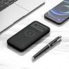 Внешний аккумулятор Odyssey, 10000 mAh с беспроводной зарядкой, черный (Изображение 2)