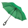Зонт-трость HALRUM,  полуавтомат, зеленый, D=105 см, нейлон, пластик (Изображение 1)